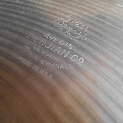 Buddy Rich's Complete A.Zildjian Cymbal Set 20, 2x18s, 14s, 8". Authenticated image 13