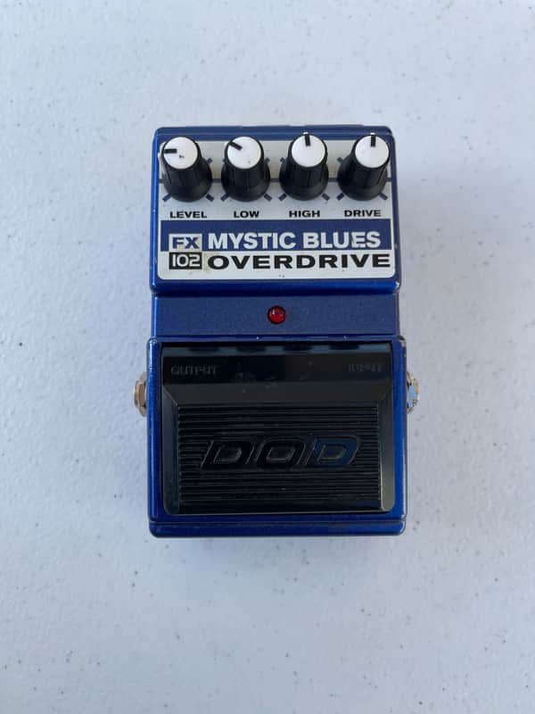 DOD FX102 Mystic Blues Overdrive | Reverb