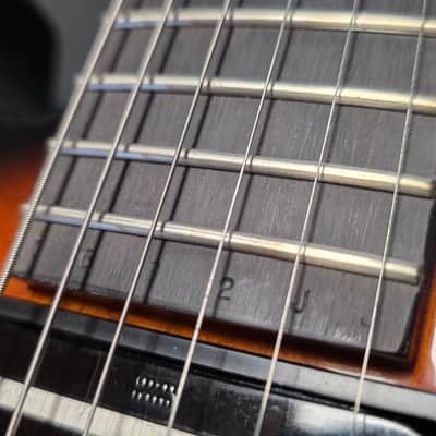 Jackson JJ2 Scott Ian Signature 2001 Custom Shop Made In USA Tobacco Burst Sunburst American Pre-Fender Les Paul Jr Junior DC Body image 12