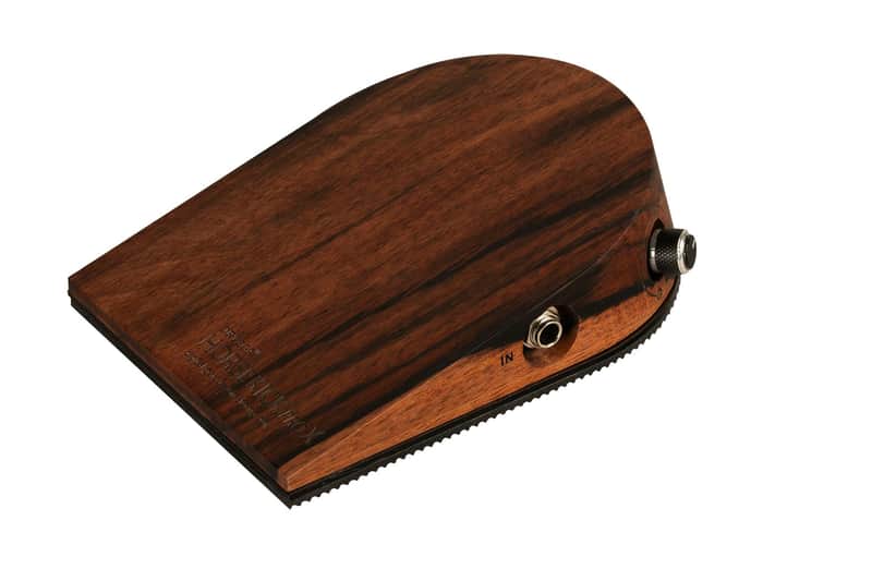 Ortega Digital Singer-Songwriter Percussion Stomp Box with 5 Samples, AAA Striped Ebony (HKPROX-SE) image 1