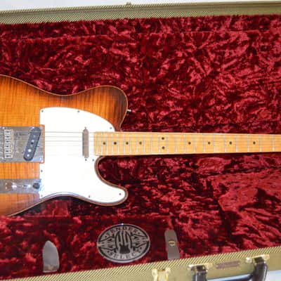 Fender American Select Telecaster with Maple Fretboard 2012 - Violin Burst image 1