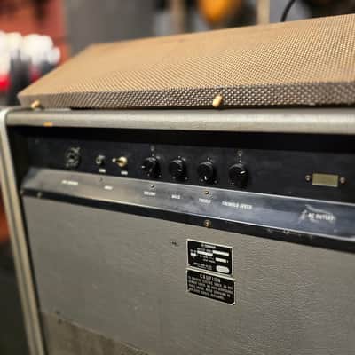 Yamaha RA-200 Rotary Cabinet 1970s Blue/Brown/Silver Local Pickup Only at Milwaukee Vintage image 9