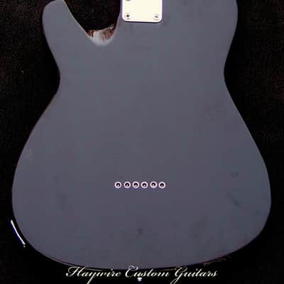 Nashville Thinline Telecaster-Tiger Stripe Green 7-Way Switching 22 Fret Maple Neck Leveled  Crowned and Polished Frets+Grover Locking Tuners+ Full Setup! image 9