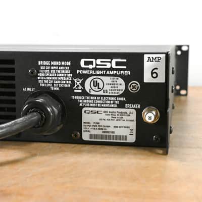 QSC PL380 Powerlight 3 Series 2-Channel Power Amplifier CG012GE image 6