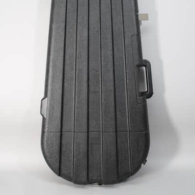1980s Peavey Contour Electric Guitar Case Black/Orange image 2