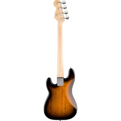 Fender Squier Mini Precision Bass Guitar, 2-Color Sunburst, Laurel Fingerboard image 2