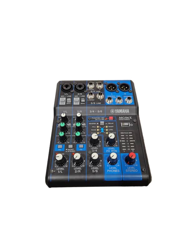 Yamaha MG06X 6 Channel Analog Mixer | Reverb UK