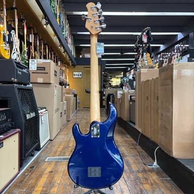 Ernie Ball Music Man StingRay 5 Special 5-string Bass Guitar Butane Blue w/Mono Case image 6