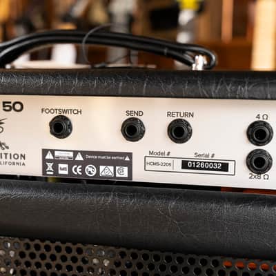 Bad Cat Mod Shop Hot Cat 50 Tube Amplifier Head image 9