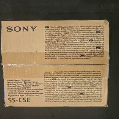 Sony Sony SSCSE Dolby Atmos Enabled Speakers, Black (Pair), 4 Inch (Pack of 2) image 3
