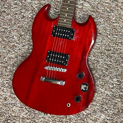 Epiphone SG Transparent Red image 2
