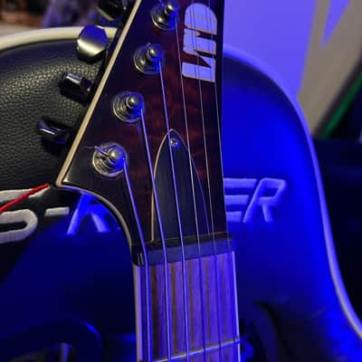 ESP LTD MH-350 NT 2010 - 2013 - Dark Brown Sunburst image 4