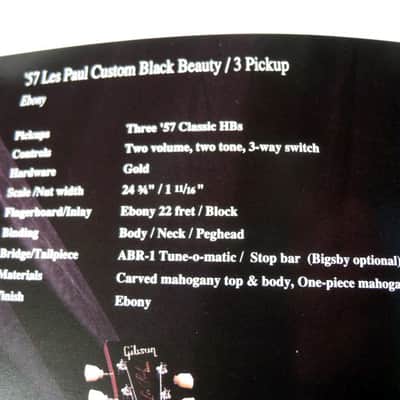 Gibson LP Black Beauty * 100th Anniversary Diamond Gold Medallion Edition / Ser.No: 1930 13 image 11