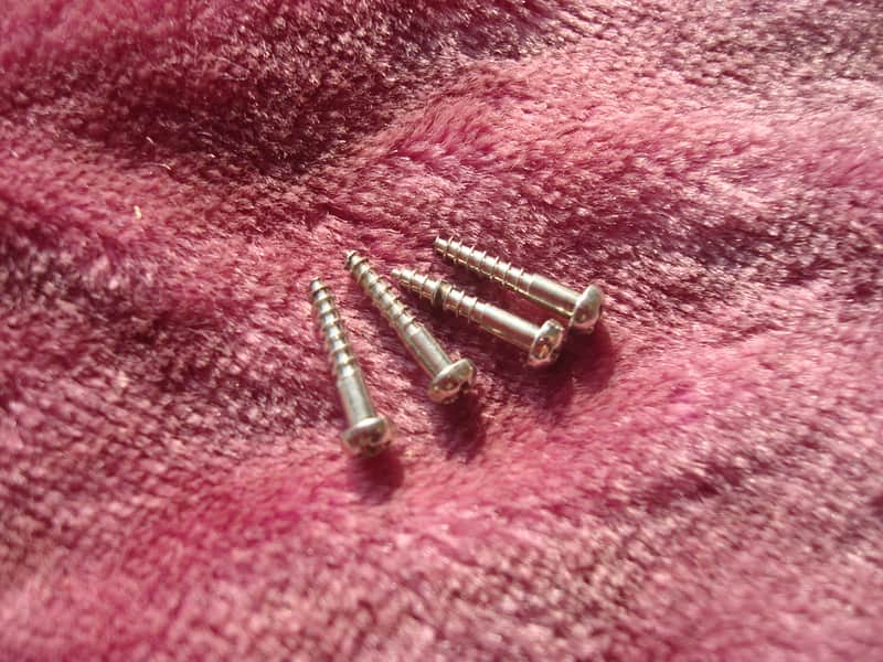 Vintage 1959 Gibson PAF nickel plated phillips base plate screws Les Paul Burst image 1