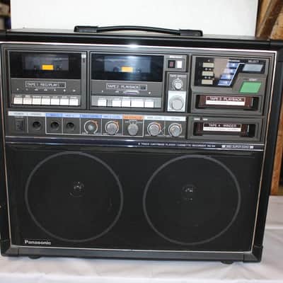 Vintage 70’s Panasonic RQ-84 Karaoke 8 Track & Cassette Tape Player TESTED!!! image 2