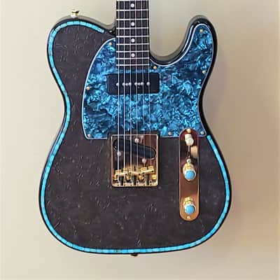 Custom Designed & Crafted "Tele" Style w/Western Tolex Serial #037- "Centauri" Klon by Harby included $169 value! image 3