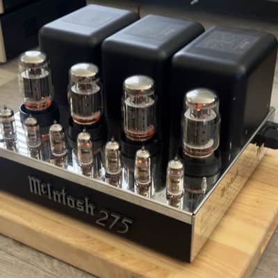 McIntosh MC275 MkII Commemorative Edition 75-Watt Stereo Tube Power Amplifier 1993 - 1994 - Silver image 8