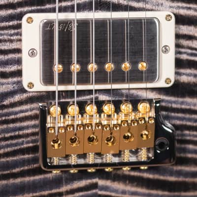 PRS Studio 10-Top Electric Guitar - Charcoal Burst with Hardshell Case image 11