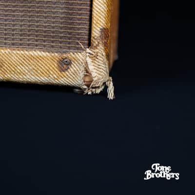 ALL ORIGINALl! 1958 Fender Vibrolux Tweed image 4
