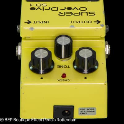 Boss SD-1 SUPER Overdrive 1985 s/n 561800 Japan as used by The Edge of U2 image 7