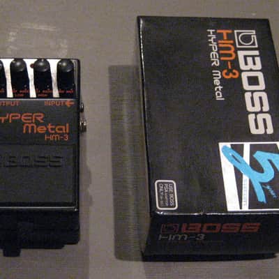 Boss HM-3 Hyper Metal Distortion Pedal | Reverb