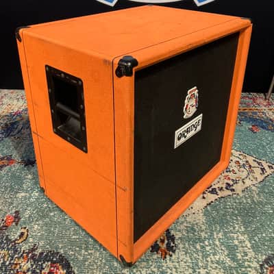 Tom Petersson's Cheap Trick, Orange - OBC410 4x10" 600-watt Bass Cabinet with Horn 8-ohm SIGNED!, AUTHENTICATED!  (TP #7) image 8