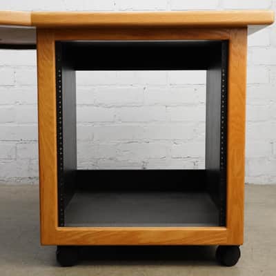 1990s KK Audio 24U 24-Space Studio Workstation Desk #53598 image 6