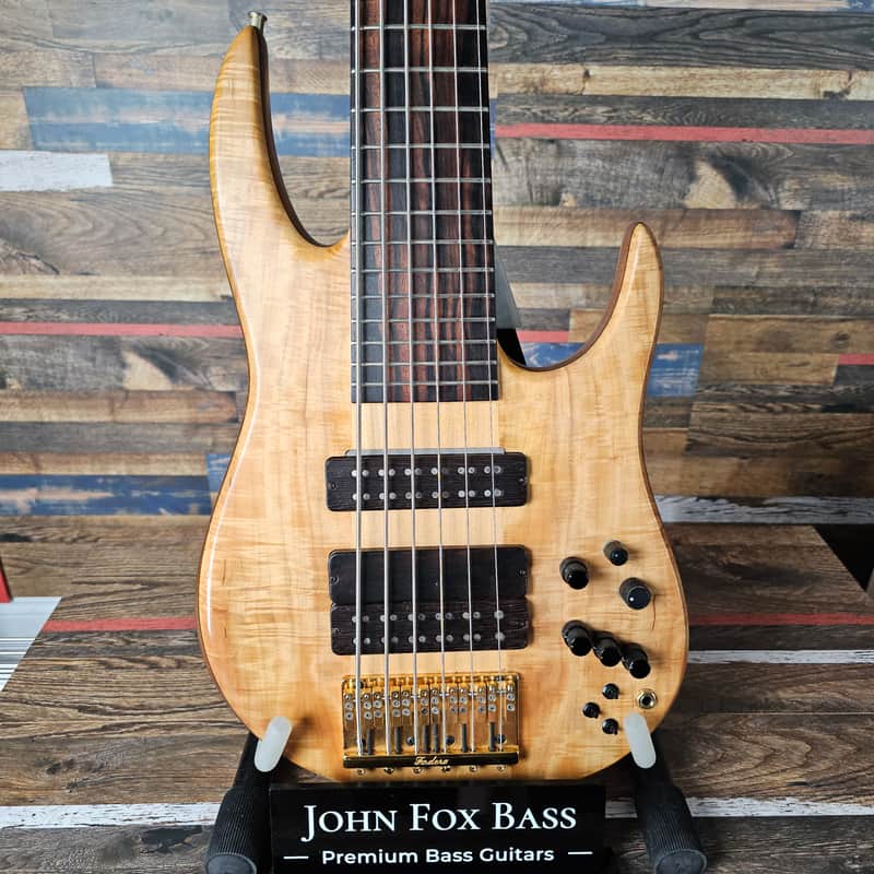Fodera Anthony Jackson Custom 1990 - Natural image 1