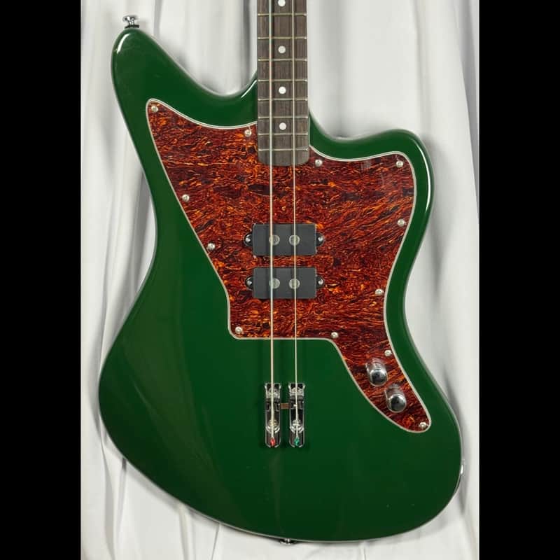Waterstone Sam Hill 2-string bass 2025 British Race Car Green image 1