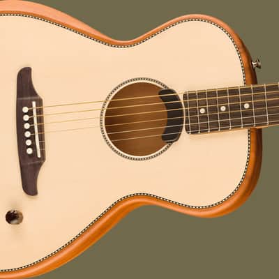 Fender Highway Series Parlour All Solid Acoustic Electro Guitar Incl Deluxe Gig Bag image 3
