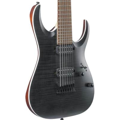 Ibanez RGA742FM-TGF Standard Transparent Gray Flat 7-String image 3