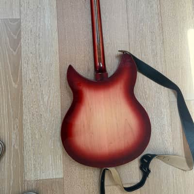 1998 Rickenbacker Model 1997 Rose Morris Reissue - Fireglo image 6