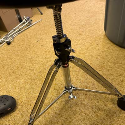 Gibraltar 9600 Series Round Vinyl Drum Throne - Heavy Duty - Double Braced image 6