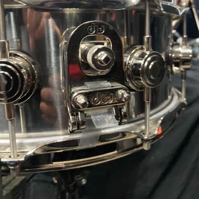 Tris Imboden's, Chicago, 5.5x14" Collector's Series Stainless Steel Snare Drum 2000s image 13