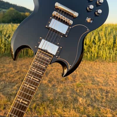 Epiphone tony iommi SG bone nut ebony signature Left handed lefty lh image 2
