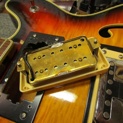 Univox Coily Made In Japan Flamey Body Changed Pickups Original Tremolo Read Entire Description image 10