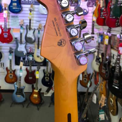 Fender 2021 75th Anniversary American Ultra Luxe Strat, 2 Color Sunburst with Hardshell Case - Pre Owned image 13