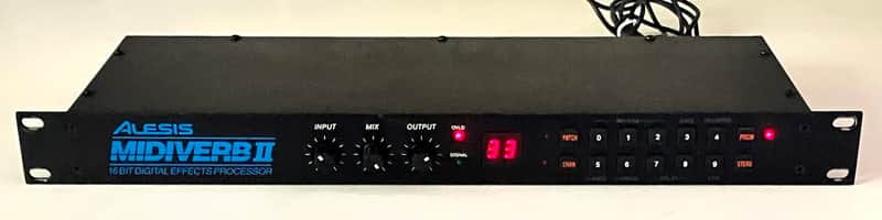 Alesis Midiverb II 16-Bit Rack Mount Digital Reverb/Effects Unit image 1