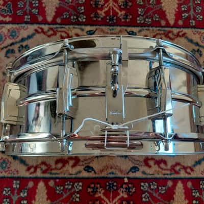 Vintage 1968 Ludwig No. 400 Supraphonic 5x14" Snare Drum image 2