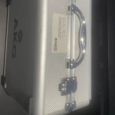 AKG C414 XLII Large Diaphragm Multipattern Condenser Microphone 2010s - Black image 6