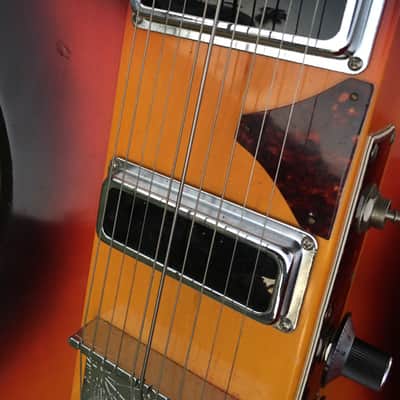 Melobar Mel o bar 10 String 1970 Sunburst Mint image 3