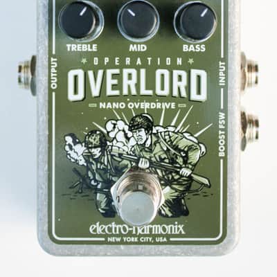 Electro-Harmonix Nano Operation Overlord Stereo Overdrive 2019 - Present - Green image 1