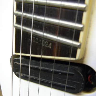 Jackson Professional Warrior Pro 1990 Snow Pearl White Active Electronics image 6