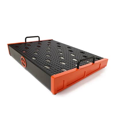 Temple Audio Duo 17 (17" x 12.5") Pedalboard Temple Red DUO-17-TR image 2