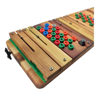 Ciat-Lonbarde Quatrax Organ Wooden Analog Polyphonic Touch Synthesizer image 7
