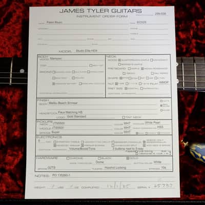 James Tyler Studio Elite HDX - Malibu Beach Schmear image 10