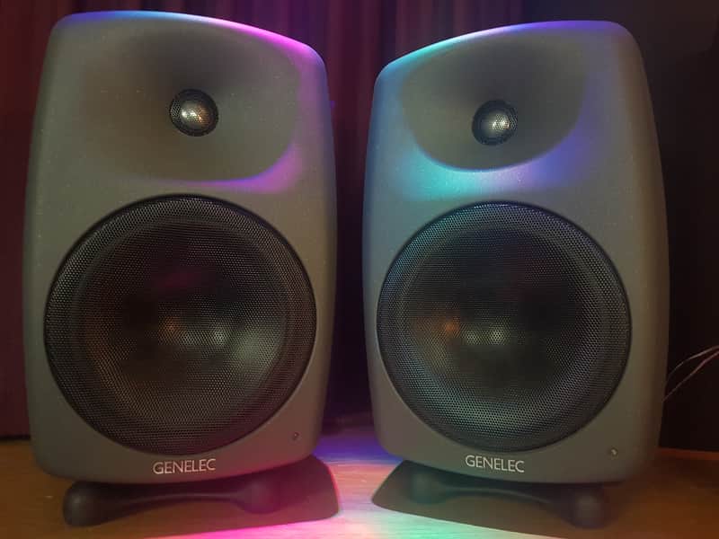 Genelec 8250A SAM 8" Powered Nearfield Studio Monitor (Pair) image 1