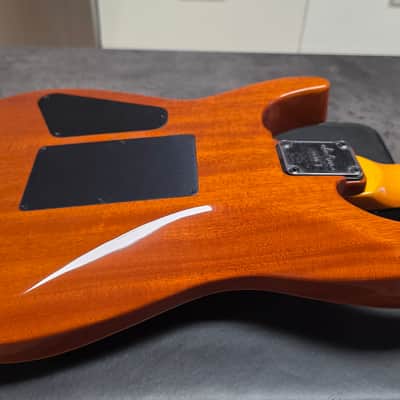 Jackson Custom Shop Dinky DK1 Made in USA Mahogany Body Figured AAA Quilt 10 Top American Super Stratocaster Fender-era PC1 image 19
