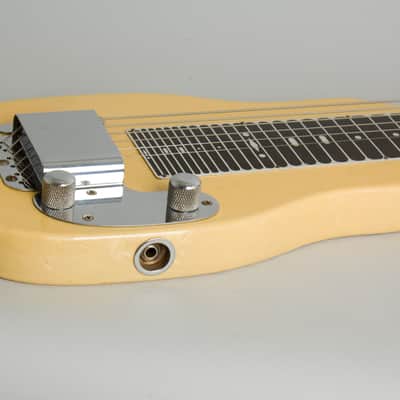 Fender Champion Lap Steel Electric Guitar (1952), ser. #3502, original tweed hard shell case. image 13