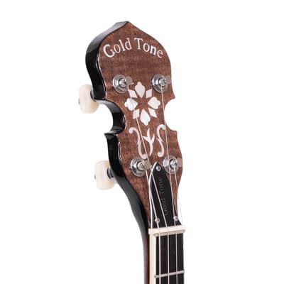 Gold Tone IT-250F/L Irish Tenor Resonator 4-String Banjo w/Flange & Hard Case For Left Hand Players image 10